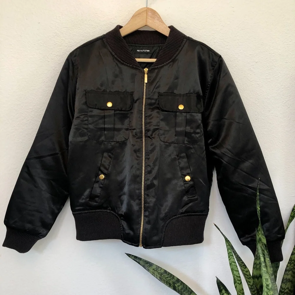 PLT Kourtney Kardashian Bomber Jacket | S - Picture 2 of 8